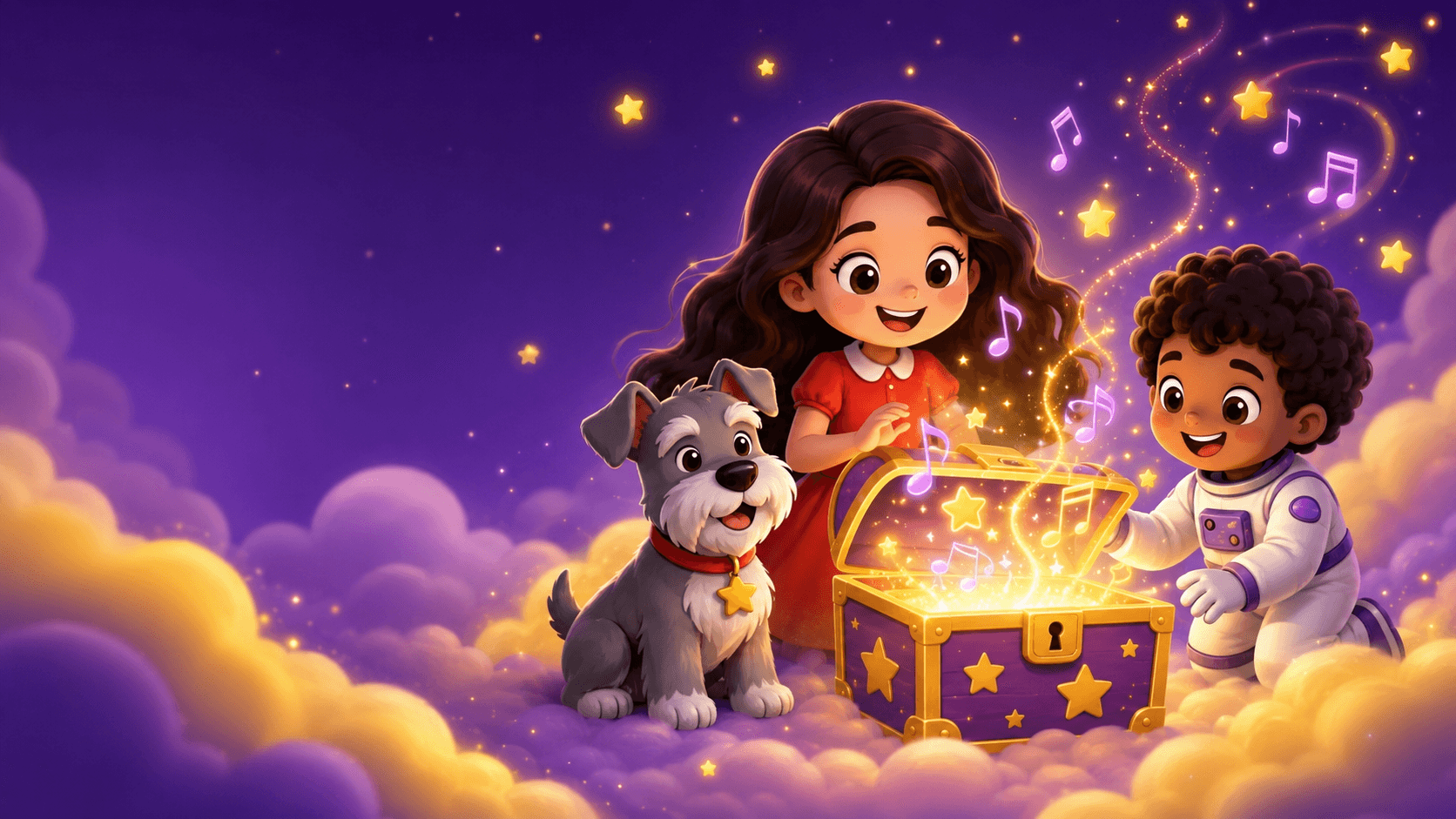 Lunna, Estrela e Otávio